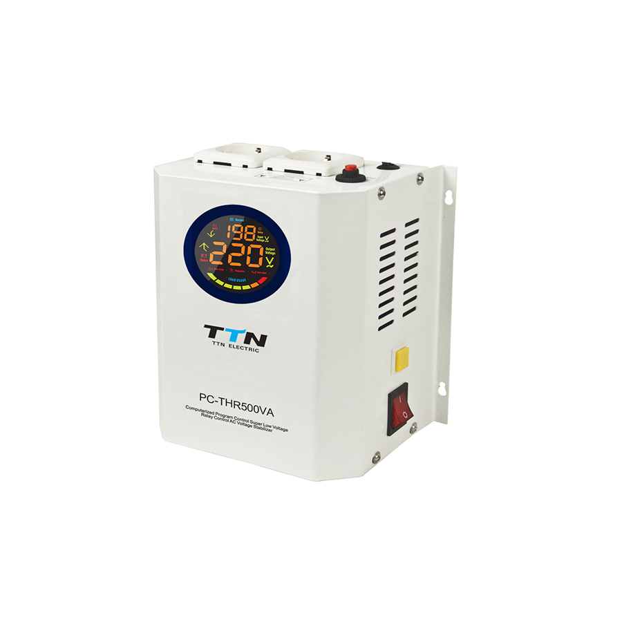 Chaudière à gaz PC-THR500VA-2KVA 1500VA nouveau régulateur de tension de contrôle de relais de conception