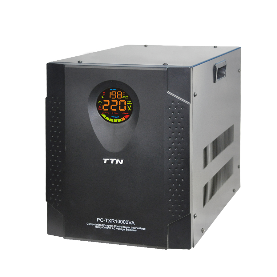 PC-TXR500VA-15000VA 90V 10KVA Stabilisateur de tension de commande de relais domestique